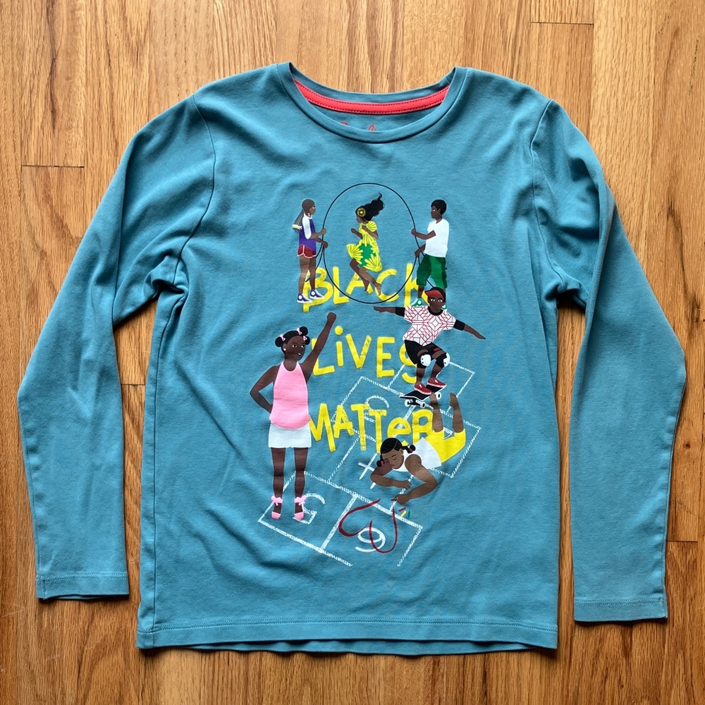 Piccolina Kids Black Lives Matter Long Sleeve Shirt